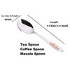 Stainless Steel Spice Containers Spoons Set of 18, Small Spoons,
