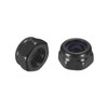 sourcing map 20Pcs M5 x 0.8 Nylon Insert Hex Lock