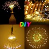 LED Firework String Lights 8 Mode Explosion Star Copper Wire