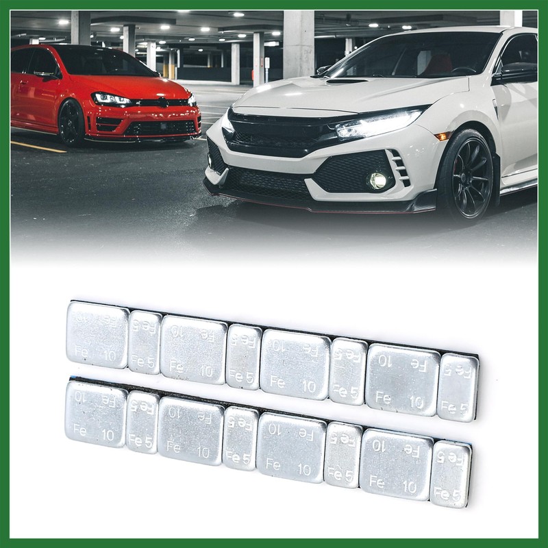 Motoforti 60g 2.1oz Motorbike Car Wheel Balance Weights 124 x