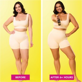 Jergens Sunless Tanning Mousse, Natural Glow Instant Sun, Cruelty Free, Quick Self Tanner Foam, in Deep Bronze 2-6 oz