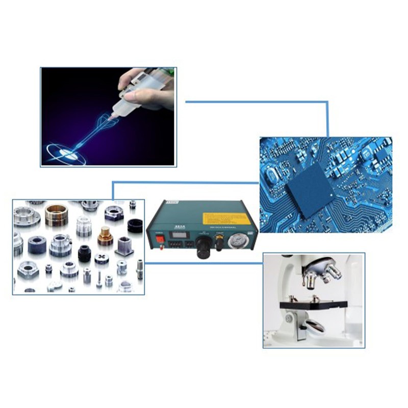 PreAsion 110V Semi-Automatic Glue Dispenser Digital Display Dispenser Machine 983A