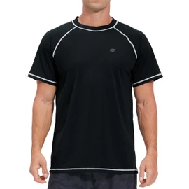 Camisetas de natación para hombre, protección solar UPF 50+, playera de secado rápido, para pesca, playa