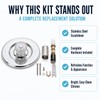 Shower Trim Kit, Compatible with Moen T470 Chateau Shower Trim