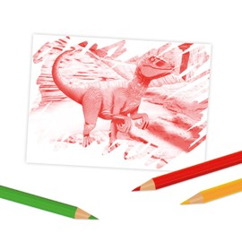 Lutz Mauder Tapir Ella Magic Blocks Set of 8 (A7 - 10.5 x 7.5 cm) - 8 Designs for Boys and Girls