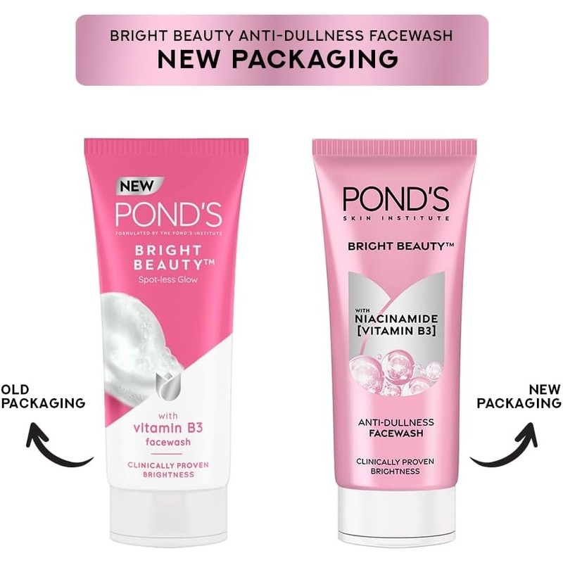 POND'S White Beauty Lightening Facial Foam Daily Spotless 100g Scent
