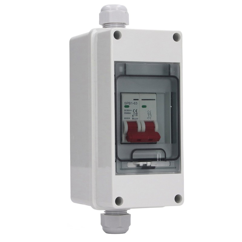 DC500V Photovoltaic Electrical Isolator Switch IP65 Waterproof PV DC Disconnect