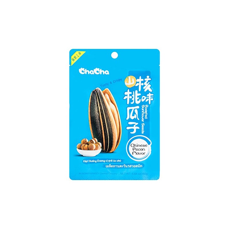 Chacha Sunflower Roasted sunflower Seeds 160g (Chinese pecan flavor, 6