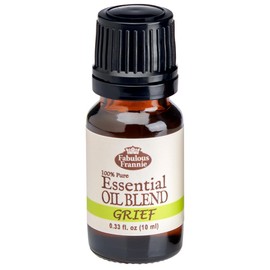 Fabulous Frannie Grief Essential Oil Blend 100% Pure, Undiluted Essential Oil Blend Bergamot, Chamomile, Cypress and Marjoram 10ml (Pack of1)