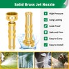 AUTOMAN Brass Hose Nozzle – High Pressure Jet Nozzles 3