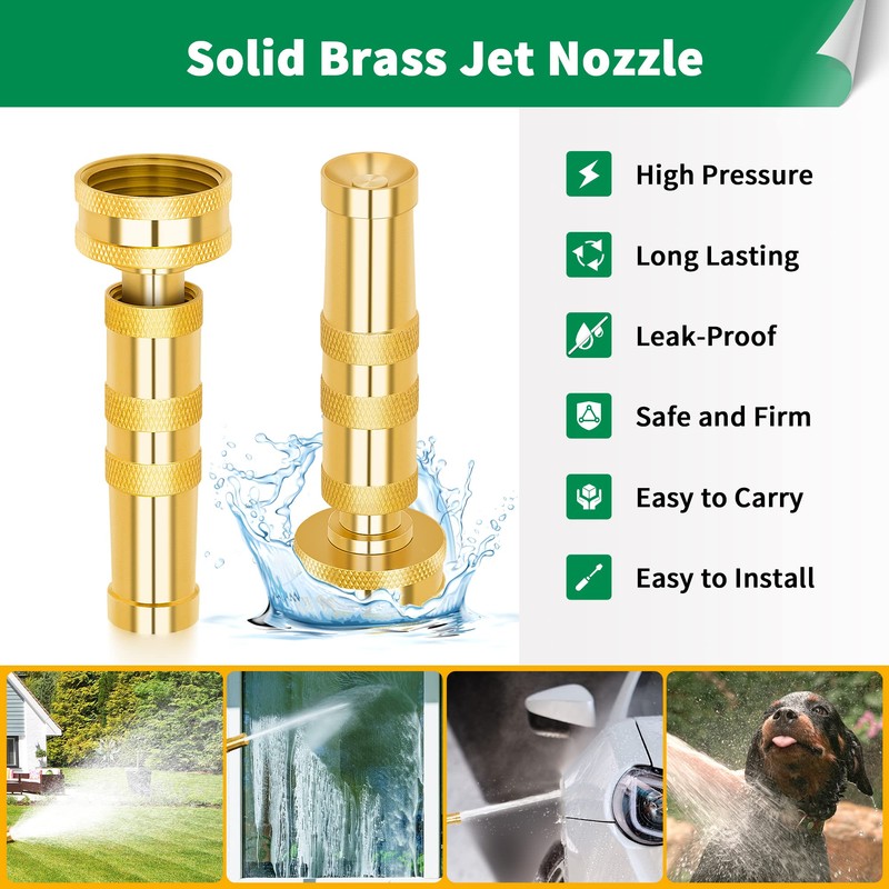 AUTOMAN Brass Hose Nozzle – High Pressure Jet Nozzles 3