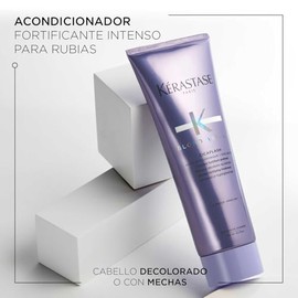KÉRASTASE Cicaflash | Acondicionador para cabello rubio dañado o sensibilizado, repara e hidrata intensivamente el cabello | Con Ácido hialurónico Y Flor de Edelweiss | 250ml
