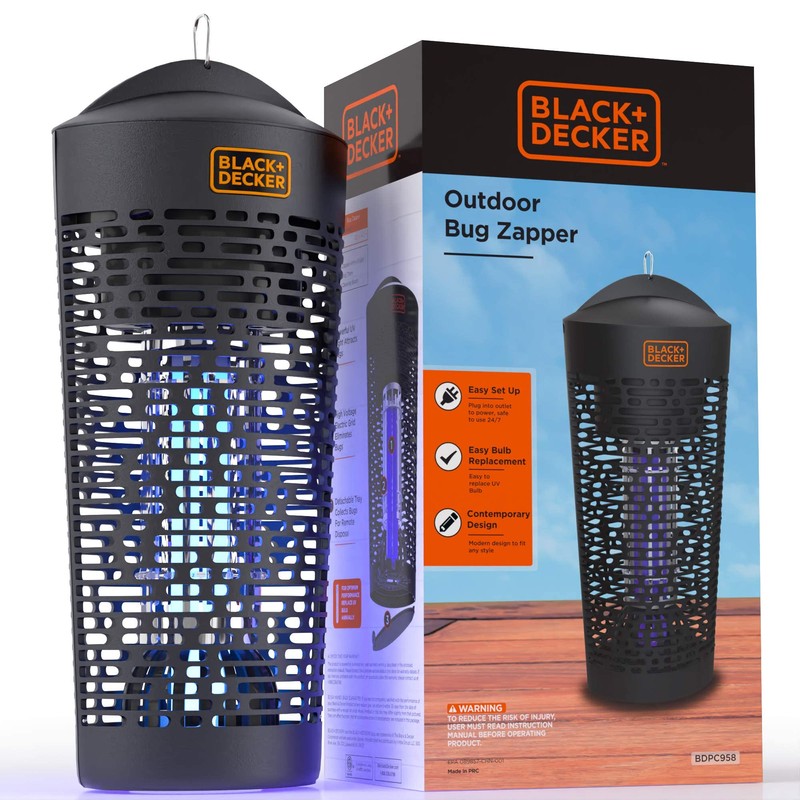 Bug Zapper Mosquito Killer Indoor and Outdoor Fly Zapper Half