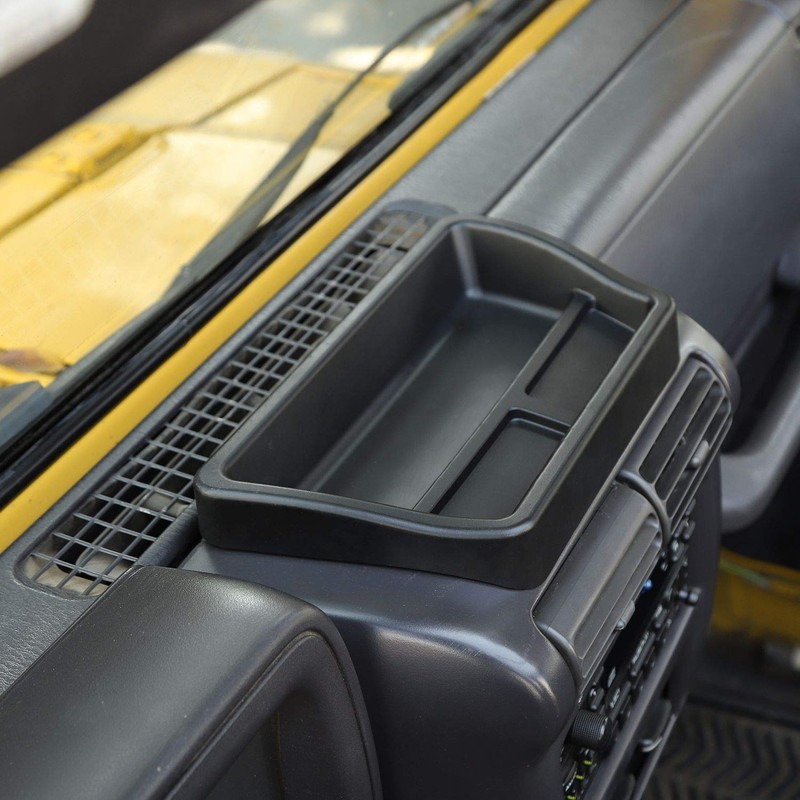 JeCar for TJ Center Console Dash Tray, Dashboard Storage Box