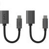 uni USB C to USB Adapter 2 Pack, Aluminum USB-C