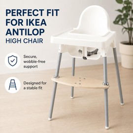 Adjustable Foot Rest Compatible with IKEA ANTILOP High Chair