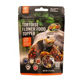 Zoo Med Tortoise & Box Turtle Flower Food Topper 0.21 oz.