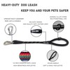 ZALER Short Dog Leash, 18 Inches Rope Traffic Leashes for