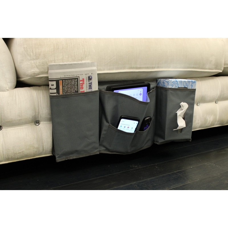 Dependable Industries inc. Essentials 5 Pocket Bedside Couch Caddy Organizer