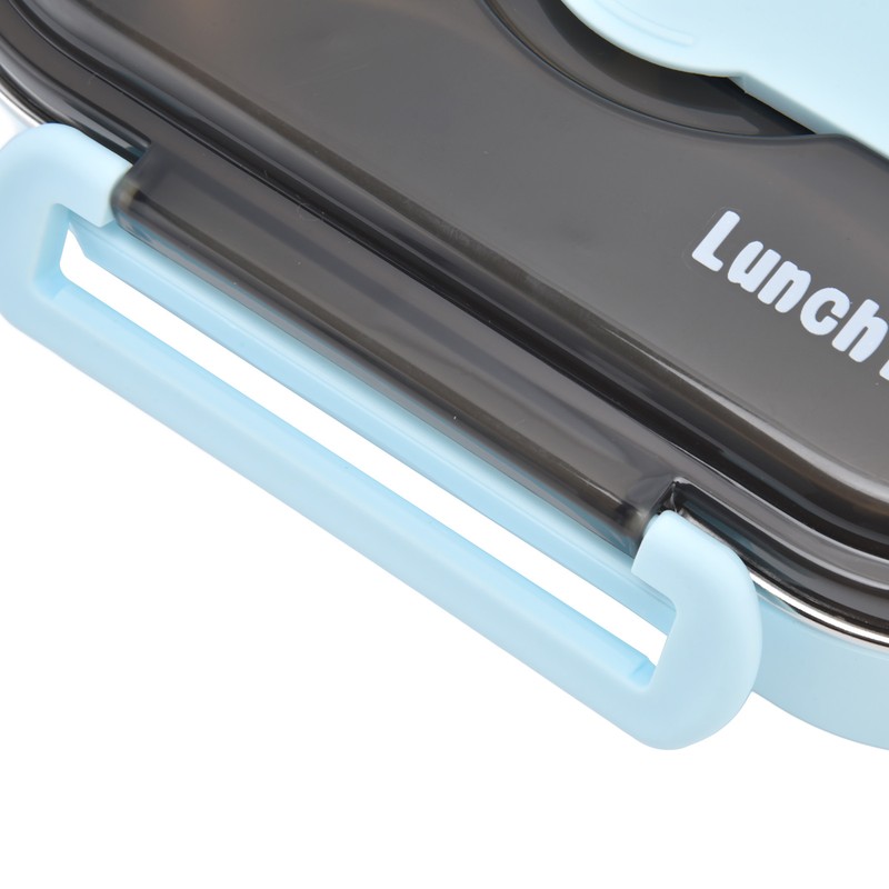 1L Bento Box 304 Stainless Steel Compartment Leak Proof Portable