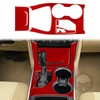 Premium Real Carbon Fiber Central Control Gear Shift Panal Cover