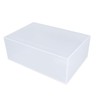 GLOGLOW Caja de Pañuelos Transparente para Montaje en Pared, Caja