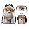 Pensura Boys Backpacks for Elementary School Backpack Cute Puppy Print