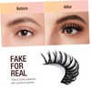 Mikinona Natural False Eyelashes Pack 10 Pairs Full Length Lashes