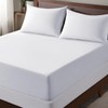 EV Dekor®MF123 Fitted Sheet Double, White - Deep Pocket Bedsheet