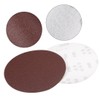 sourcingmap 20Pcs 7 Inch Hook and Loop Sanding Disc 80