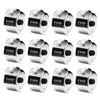 Eliamo 12 Pack Metal Hand Tally Counter 4-Digit Lap Counter