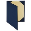Mino Shokai 9312-01 Certificate File, Cloth, Navy Blue, No Pad