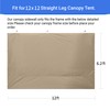 CROWN SHADES SunWall Silver Coated for 12x12 Pop up Canopy