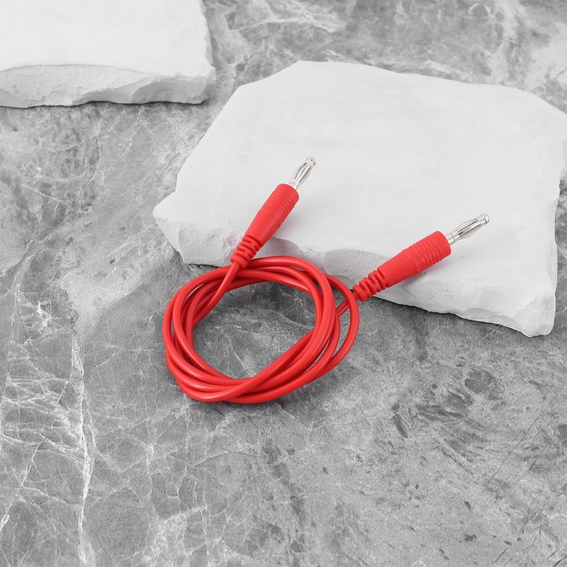 YINETTECH 4Pcs 1000V Dual 4mm Banana Plug Multimeter Test Lead