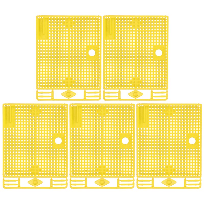 5Pcs Reusable Queen Bee Isolator Portable Queen Introducing Cage Beekeeping