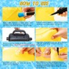 Hungdao 8 Pack Inflatable Ducks 16 Inch Large Inflatable Pool
