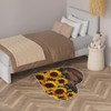 Heart Shaped Rug Shaggy Thickened Carpet Spring Non-Slip Doormat Soft