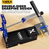 XARILK Foldable Portable Knife Sharpening System, Adjustable Knife Sharpener Kit
