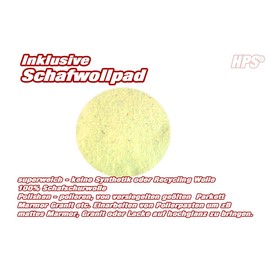 'Super HPS® Allround Pad Set 7Stück, Diameter 30 cm 12, Compatible with Floor Soft to Boy XL300. Wide range of applications. Intensive Cleaning – RE-OILING, Massage Oils Polishing Polishen Floor Surfaces To Shine With Sheep Wollpad. Etc.