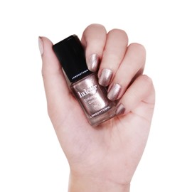 LONDONTOWN Metallic Shimmery Nail Polish, Kissed by Rose Gold lakur, Vegan Chip-Resistant Long-Lasting Nail Lacquer, 40 fl oz