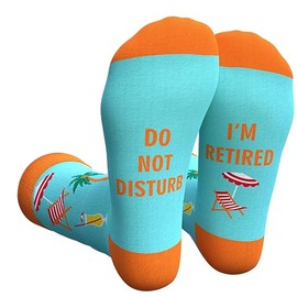 The Flair Shoppe Do Not Disturb Retired Socks - Premium Comfort DND Socks