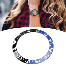 Ceramic Watch Bezel Insert Ring for116500 - Beautiful Appearance, Prevent Scratches, Easy to Replace with White Characters, 38mm Outer Diameter