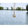 Anchored in Your Faith Mustard Seed Faith Dainty Necklace Mountain