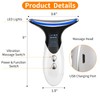 Face Neck Massager, 3-in-1, Electric Facial Massager, Anti-Wrinkle Face Device,
