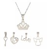 Patry Collar Corona Joyería Dije Intercambiable Dama Mujer Regalo