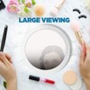 10X Magnifying Mirror & Slant Tweezers Set Makeup Application &