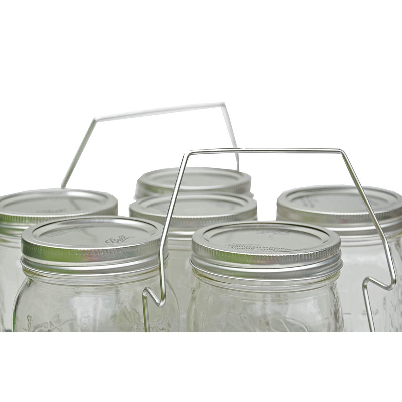 Blimber Stainless Steel Canning Rack Contoured Steel Handles Rack Non-Rusting