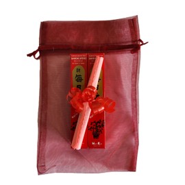 TRIMONTIUM 181 Nippon Kodo Morning Star Japanese Incense Sticks Duo Pack 2 x 50 Sandalwood/Sandalwood, 13cm Length, 100