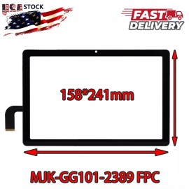 For Vortex New 8" /10.1" Touch Screen Digitizer Glass For Vortex Tab 8 Tab 10 (T10M Pro) US - For T10M Pro (158×241mm)