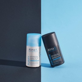 Alma K Active Protection Roll On Deodorant - Men's Deodorant - Aluminum Free Deodorant for Men - Alcohol-Free Deodorant for Sensitive Skin - 2.6 oz